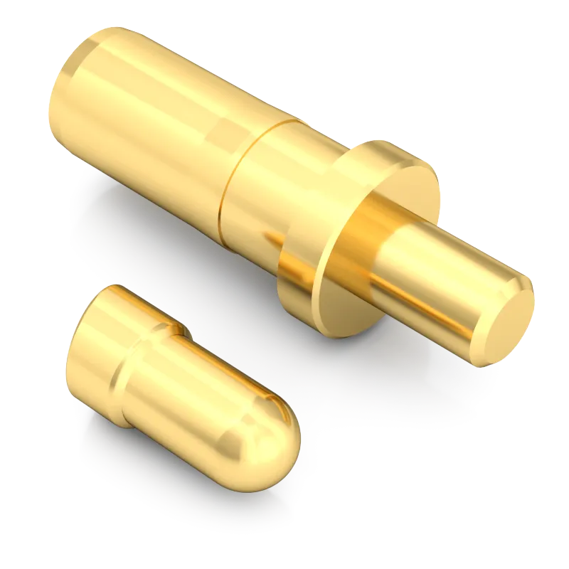 高电流弹簧针Pogo Pin黄铜基色
