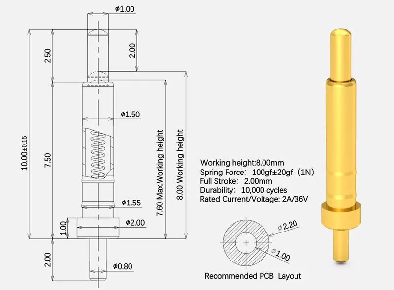 pogo pin standard product