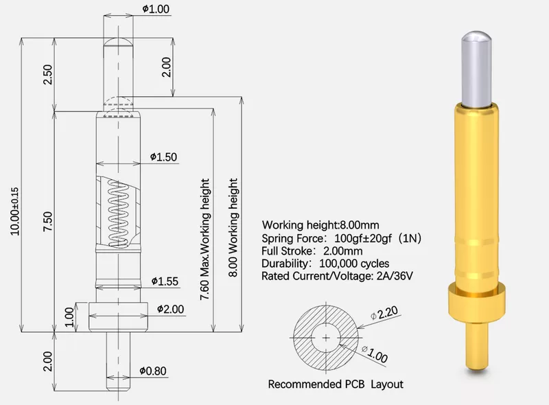 pogo pin standard product