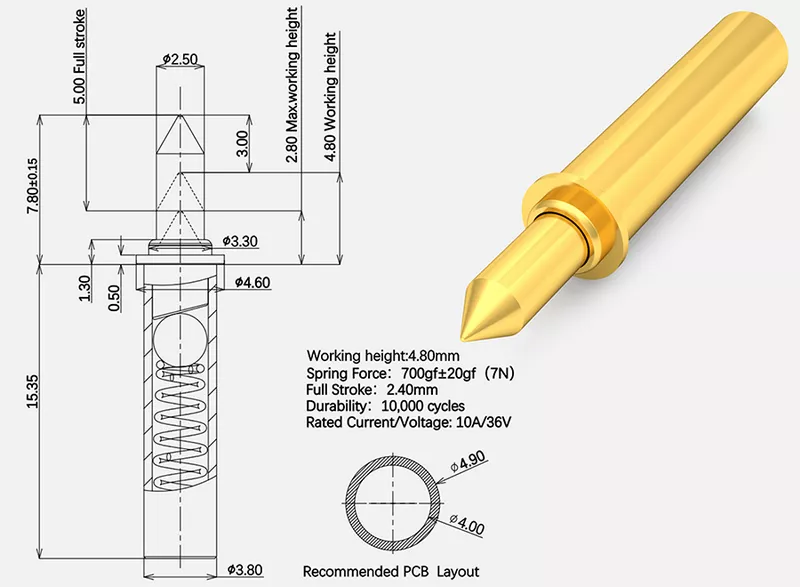 High Current Pogo Pin 06